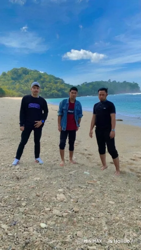 Kung Fu Masters Perform on Serene Beach – AI Generated Video | Hailuo AI