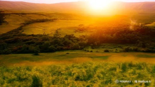 Divine Pact in a Stormy Meadow: God Meets Lucifer – AI Generated Video | Hailuo AI