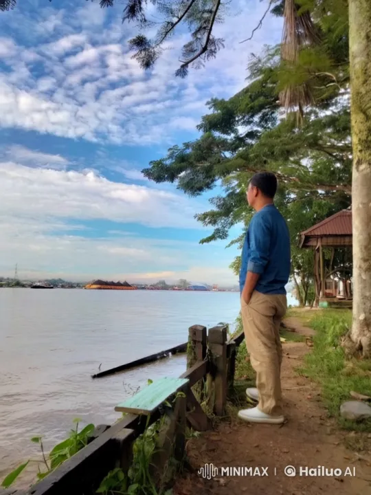 Martial Artist Practices by Peaceful Riverside – AI Generated Video | Hailuo AI
