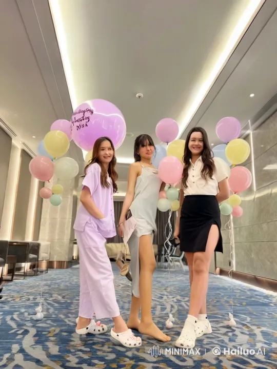 Girls Battle in Pajama Party Martial Arts Scene – AI Generated Video | Hailuo AI