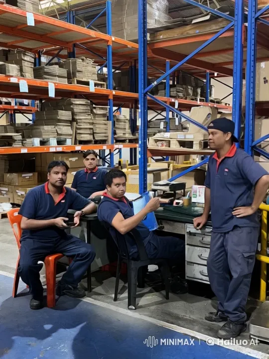 Warehouse Workers' Energetic Martial Arts Sparring – AI Generated Video | Hailuo AI