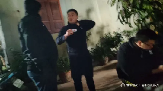 Nighttime Martial Arts Showdown Among Trees – AI Generated Video | Hailuo AI
