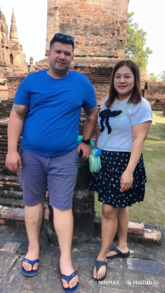 Couple Performs Dynamic Kung Fu in Ancient Temple – AI Generated Video | Hailuo AI