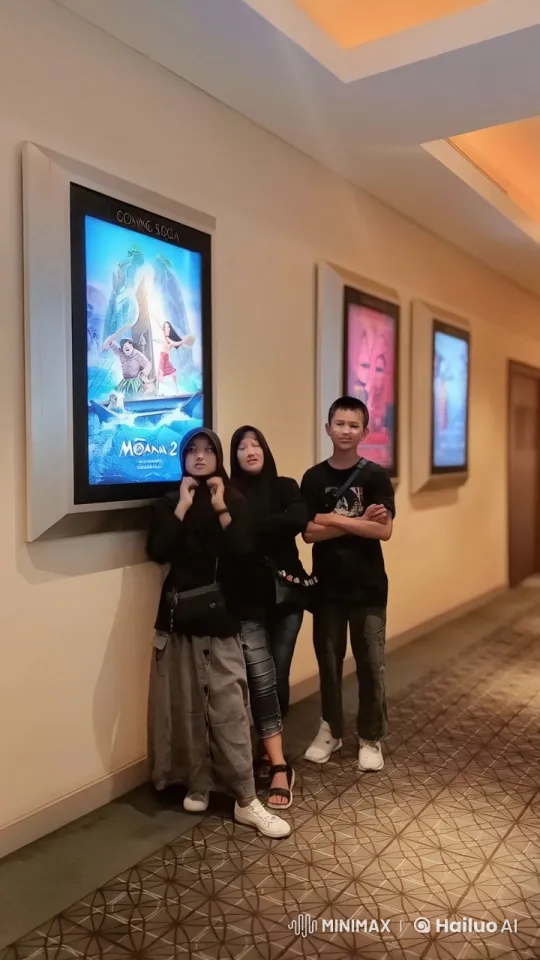 Teenagers Perform Graceful Aerial Kung Fu in Movie Theater – AI Generated Video | Hailuo AI