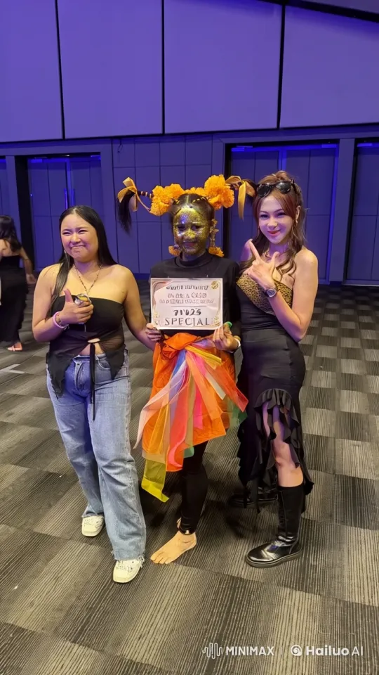 Staff Party 2025: Colorful Figure Demonstrates Martial Arts – AI Generated Video | Hailuo AI