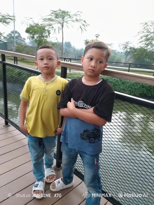 Boys Display Martial Arts Skills by River – AI Generated Video | Hailuo AI