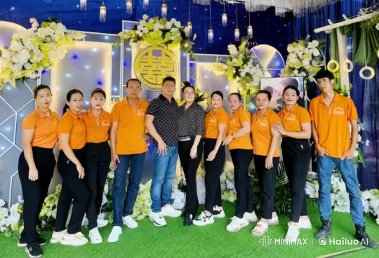 Team Displays Energetic Kung Fu Skills Against Festive Background – AI Generated Video | Hailuo AI