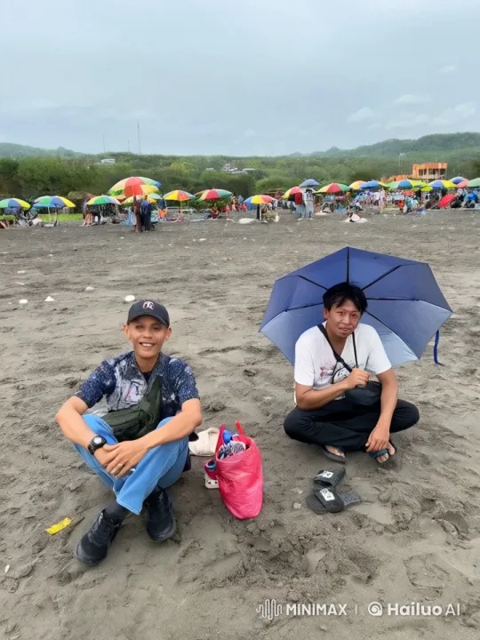 Beach Kungfu Sparring Between Two Men – AI Generated Video | Hailuo AI