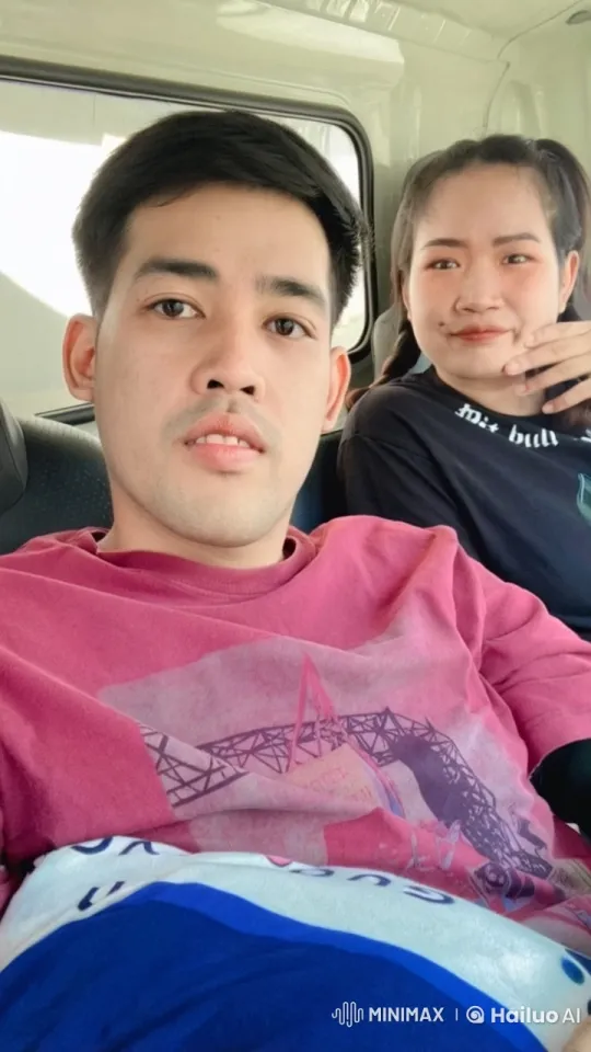 Young Couple Relaxing in Moving Vehicle – AI Generated Video | Hailuo AI