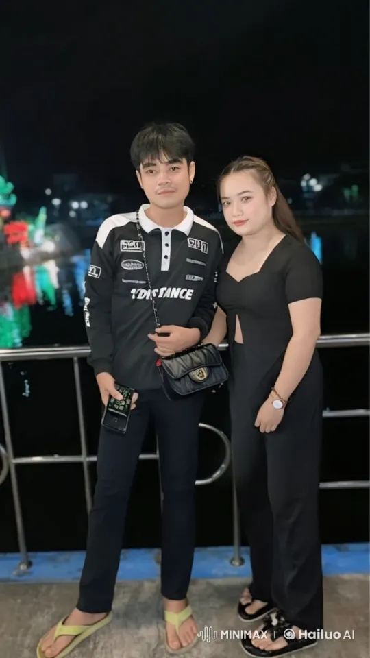 Nighttime Kungfu Fight on Bridge with City Reflection – AI Generated Video | Hailuo AI