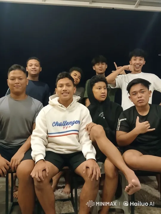 Friends Cheer as One Performs a Backflip – AI Generated Video | Hailuo AI