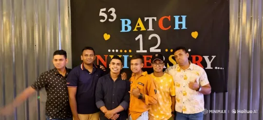 Friends Celebrate 53 Batch 12 Anniversary with Kung Fu Display – AI Generated Video | Hailuo AI