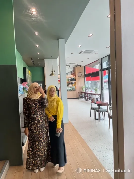 Dynamic Martial Arts Display in Café Setting – AI Generated Video | Hailuo AI