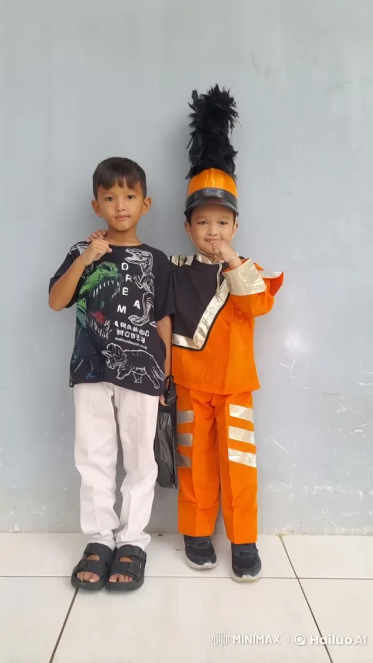 Children Displaying Kung Fu Skills in Friendly Sparring – AI Generated Video | Hailuo AI