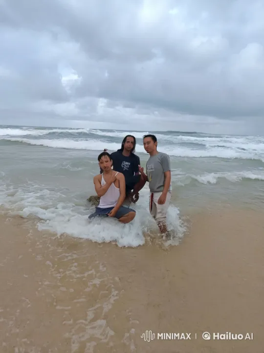 Kung Fu Masters Showcase Skills on Beach – AI Generated Video | Hailuo AI