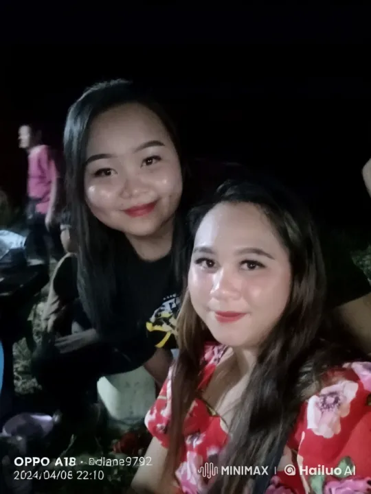Nighttime Social Gathering with Smiling Individuals – AI Generated Video | Hailuo AI