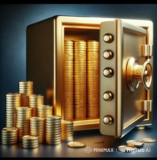 Golden Safe Unlocked: A Glinting Treasure Revealed – AI Generated Video | Hailuo AI