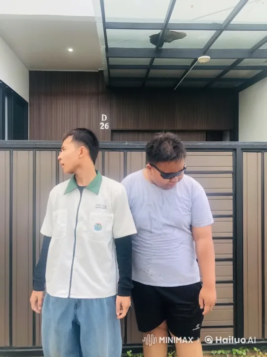 Boys Demonstrate Skilled Kung Fu Combat in Front of House – AI Generated Video | Hailuo AI