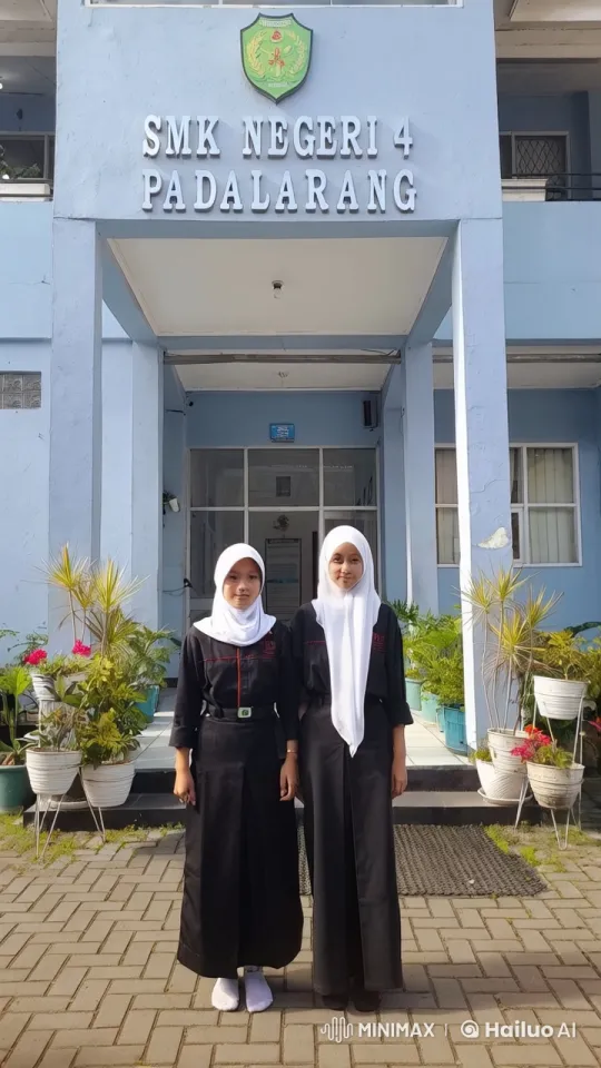 Female Students Perform Karate at SMK Negeri 4 Padalarang – AI Generated Video | Hailuo AI