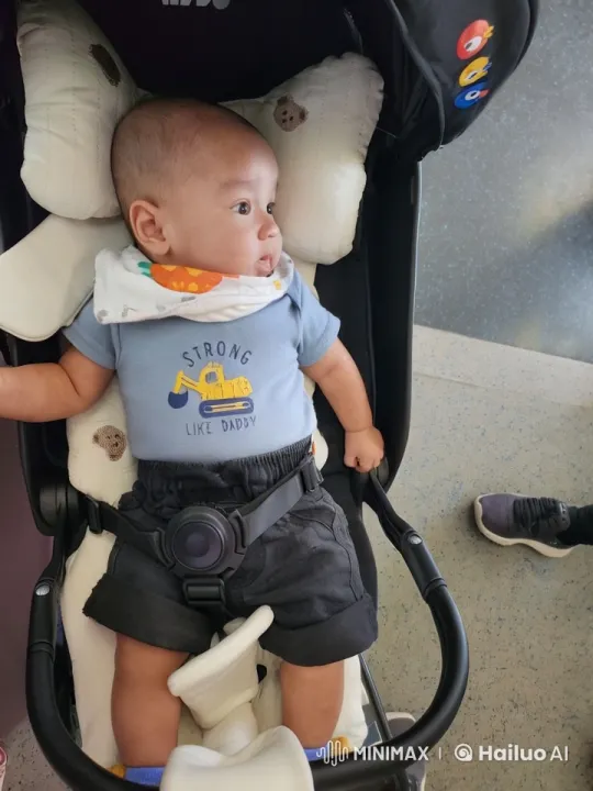 Baby Mimics Kung Fu in Stroller – AI Generated Video | Hailuo AI