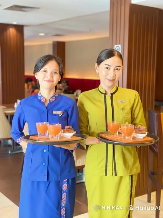 Traditional Uniforms Kungfu Battle in Restaurant – AI Generated Video | Hailuo AI