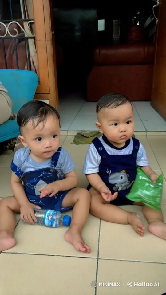 Toddlers Enact Energetic Kung Fu Scene – AI Generated Video | Hailuo AI