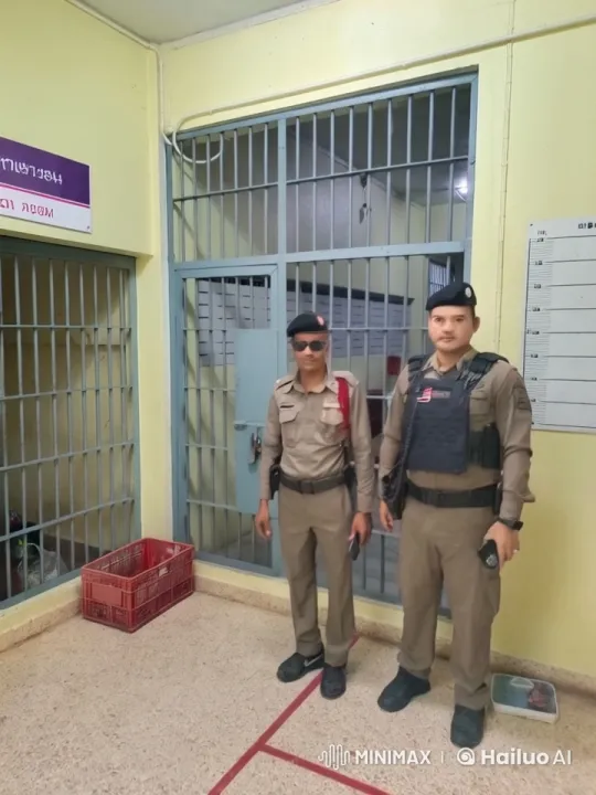 Prison Officers Engage in Dynamic Kung Fu Sparring – AI Generated Video | Hailuo AI