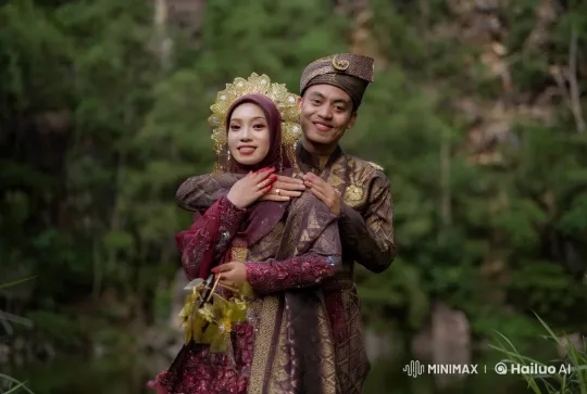 Couple Showcases Martial Arts Grace in Lush Forest – AI Generated Video | Hailuo AI