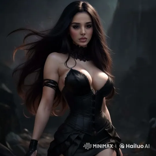 Woman's Hair Blows in the Wind as Camera Focuses on Girl – AI Generated Video | Hailuo AI