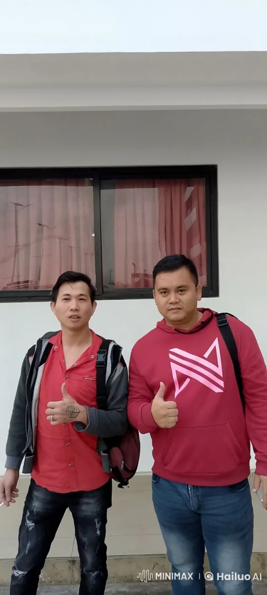 Two Men Demonstrate Martial Arts Skills in Choreographed Fight – AI Generated Video | Hailuo AI