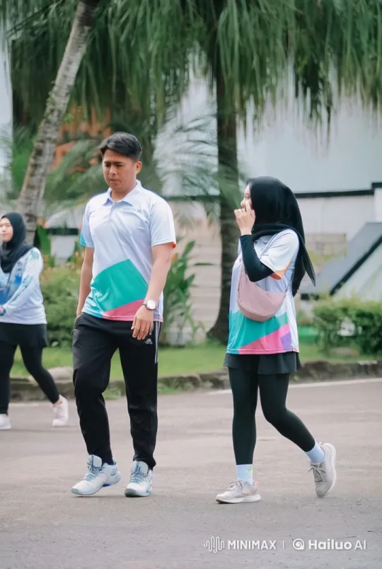 Young Athletes Practicing Kung Fu in a Scenic Setting – AI Generated Video | Hailuo AI