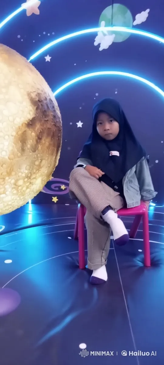 Cosmic Kungfu Fighter in Whimsical Setting – AI Generated Video | Hailuo AI
