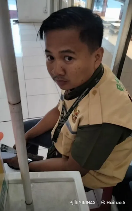 Office Worker Practices Kung Fu in Hallway – AI Generated Video | Hailuo AI
