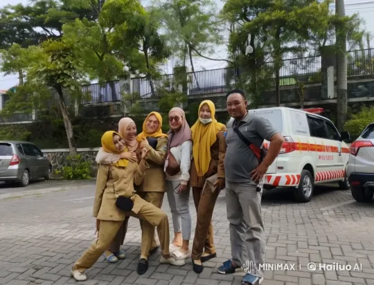 Uniformed Group Practicing Kung Fu in Parking Lot – AI Generated Video | Hailuo AI