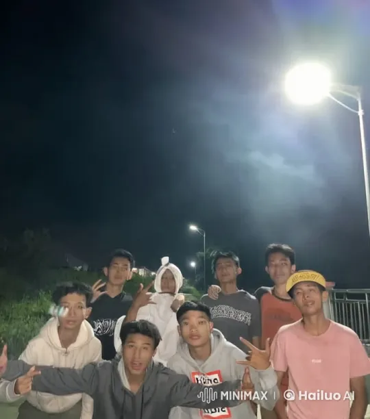 Nighttime Kungfu Practice Under Streetlamp – AI Generated Video | Hailuo AI