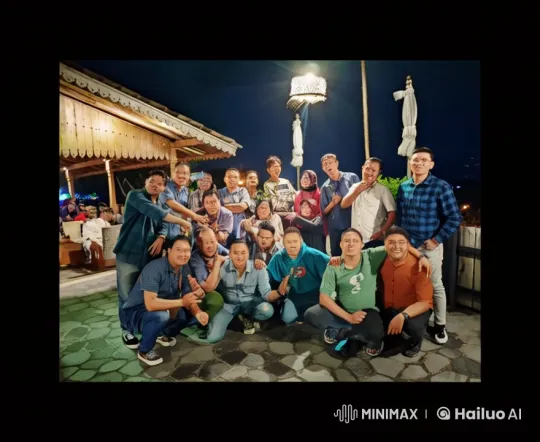 Nighttime Friendship: Dynamic Kung Fu and Dance Scene – AI Generated Video | Hailuo AI