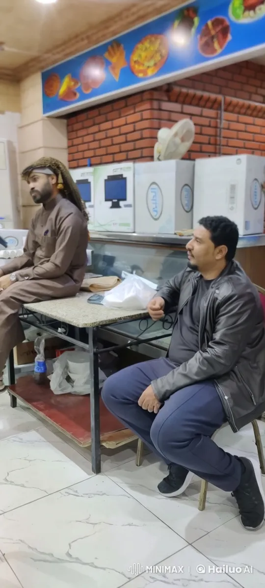 Tense Confrontation in a Small Shop – AI Generated Video | Hailuo AI