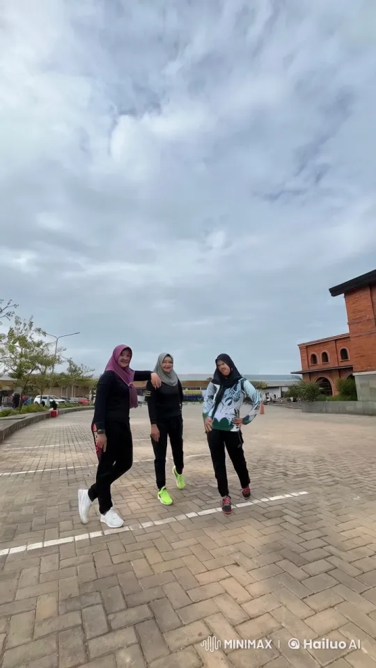 Outdoor Martial Arts Display by Three Individuals – AI Generated Video | Hailuo AI