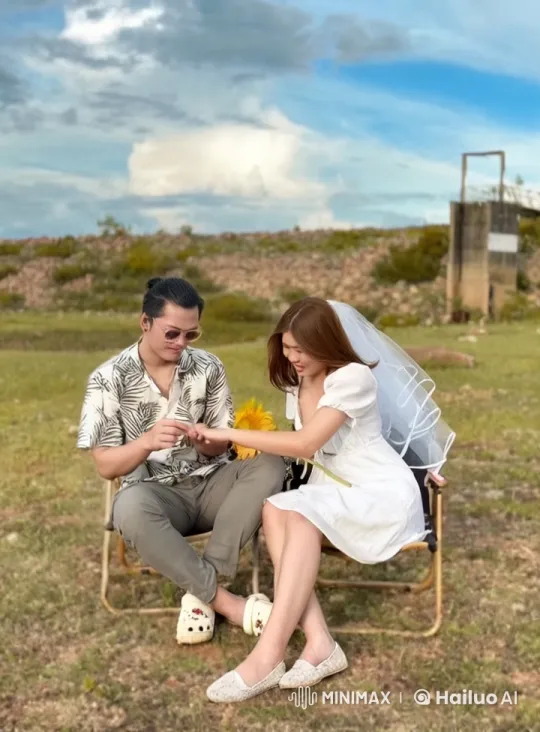 Outdoor Kungfu Sparring Between Couple in Nature – AI Generated Video | Hailuo AI