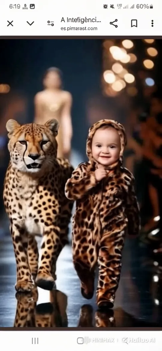 Child and Lion Dance in Harmony with Nature – AI Generated Video | Hailuo AI
