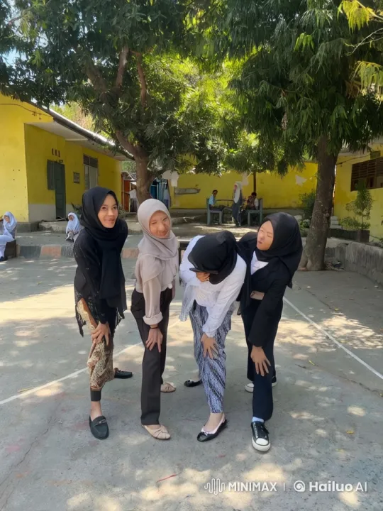 Friends Enjoy Playful Kung Fu in Courtyard – AI Generated Video | Hailuo AI