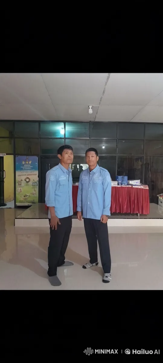 Indoor Kungfu Demonstration by Two Uniformed Men – AI Generated Video | Hailuo AI