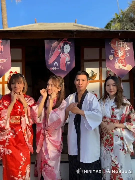 Traditional Japanese Attire Martial Arts Performance – AI Generated Video | Hailuo AI