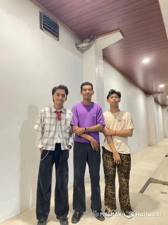 Young Men Showcase Unique Styles and Martial Arts in Hallway – AI Generated Video | Hailuo AI