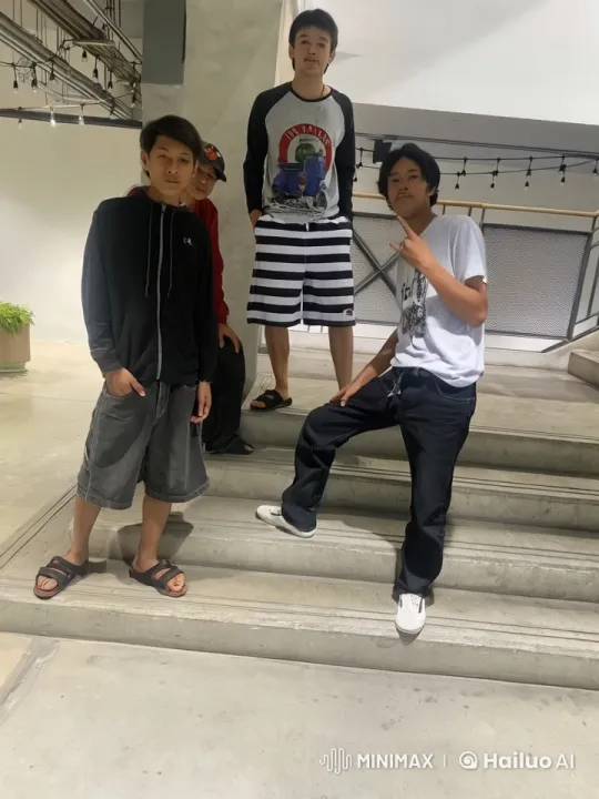 Intense Martial Arts Fight on Staircase – AI Generated Video | Hailuo AI