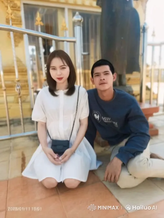 Martial Arts Duo Showcases Prowess in Serene Setting – AI Generated Video | Hailuo AI