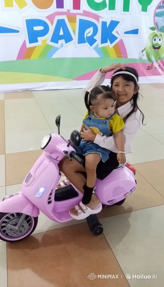 Kungfu Mastery on Toy Scooter at KIDCITY PARK – AI Generated Video | Hailuo AI