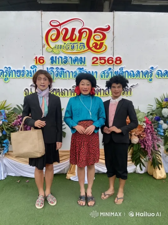 Thai Martial Arts Performance with Colorful Costumes – AI Generated Video | Hailuo AI