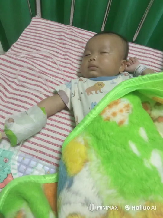 Baby in Hospital Bed Shows Imaginative Fighting Spirit – AI Generated Video | Hailuo AI