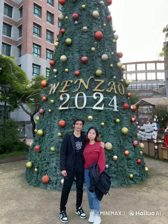 Christmas Celebration with Kungfu Performance – AI Generated Video | Hailuo AI